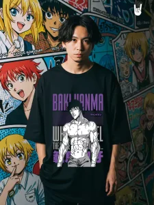 Unleash the Fighter – BAKI Oversized T-shirt