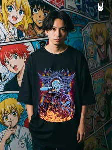 SUKUNA Oversized T-Shirt – King of Curses Edition