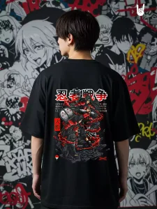 Ninja War Oversized Tee – Silent But Deadly